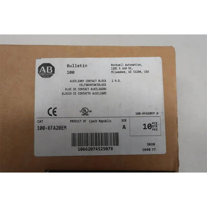 Allen Bradley 100-KFA20EM secondary contact