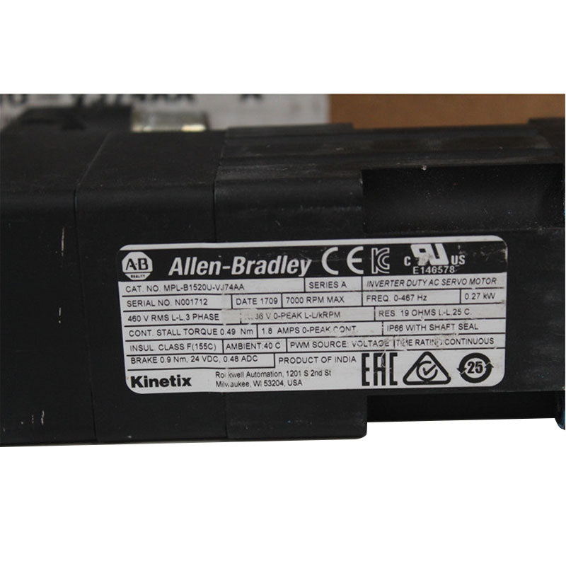 Allen Bradley  MPL-B1520U-VJ74AA motor