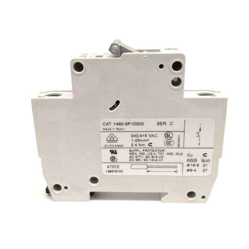 Allen Bradley 1492-SP1D200 breaker