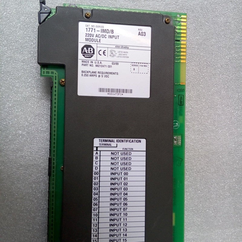 Allen Bradley 1771-IMD AC/DC Digital Input Module