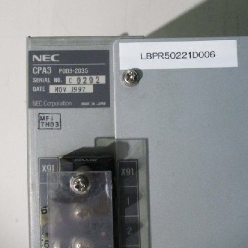NEC CPA3 Power Supply