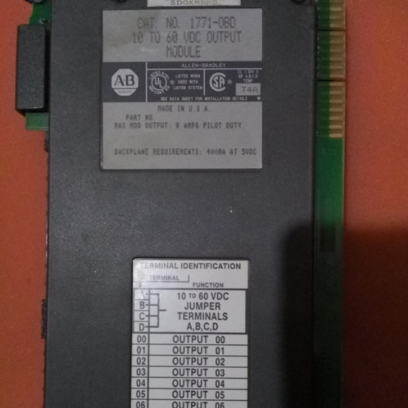 Allen Bradley 1771-OBD PLC VDC Output Module