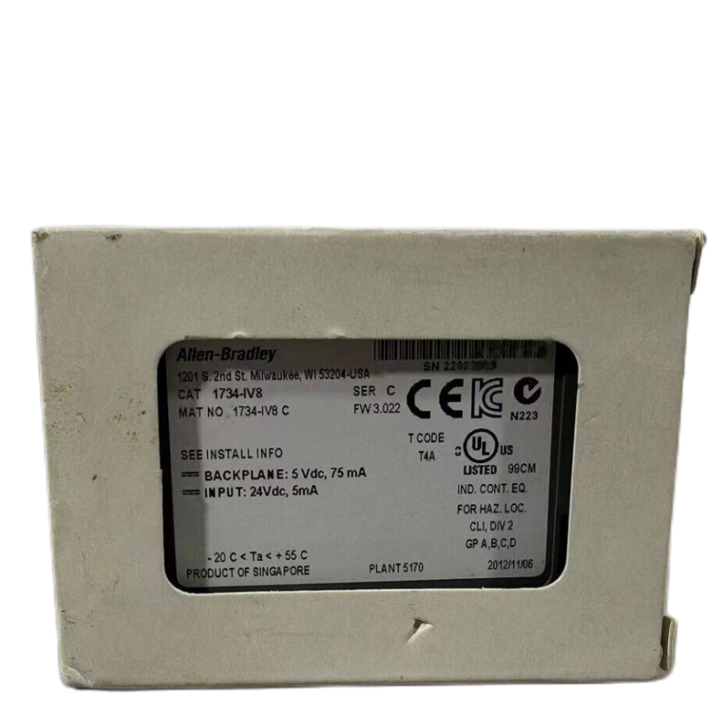 Allen Bradley 1734-IV8 Input Module