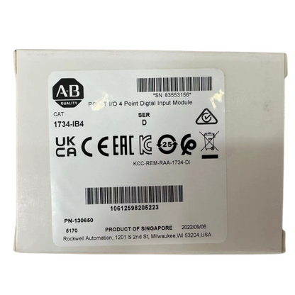 Allen Bradley 1734-IB4 Input Module