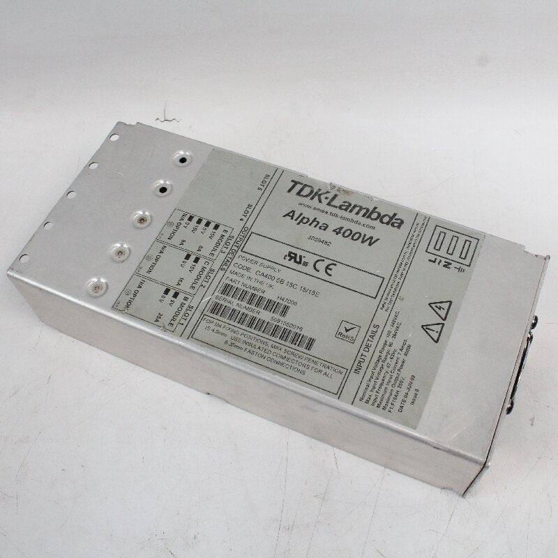 TDK-Lambda CA400 5B 15C 15/15E Alpha 400W P/N：H47006 Power Supply