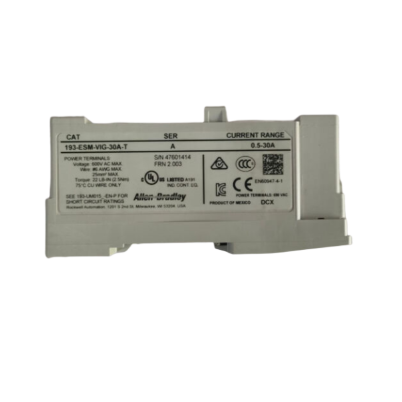 Allen Bradley 193-ESM-VIG-30A-T  relay