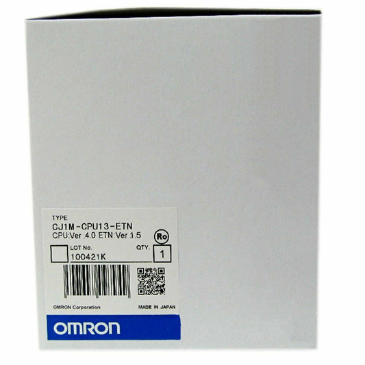 New Original Omron CJ1M-CPU13-ETN CPU Unit PLC Module Installation Ethernet - Pulingma Automation