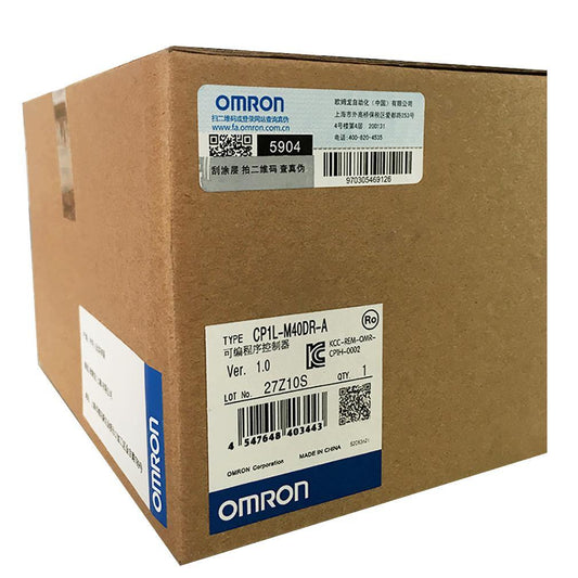 New Original Omron CP1L-M40DR-A 40 Points Memory Capacity CPU PLC Module Controller - Pulingma Automation