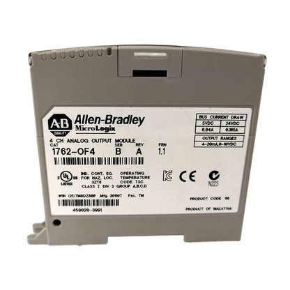 Allen Bradley 1762-OF4 Output Module