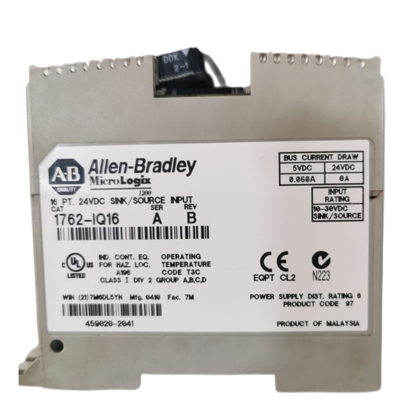 Allen Bradley 1762-IQ16  Input Module