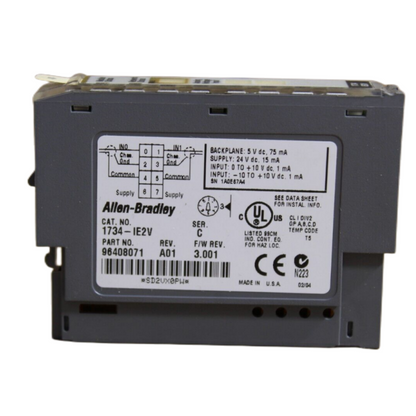 Allen Bradley 1734-IE2V Input Module