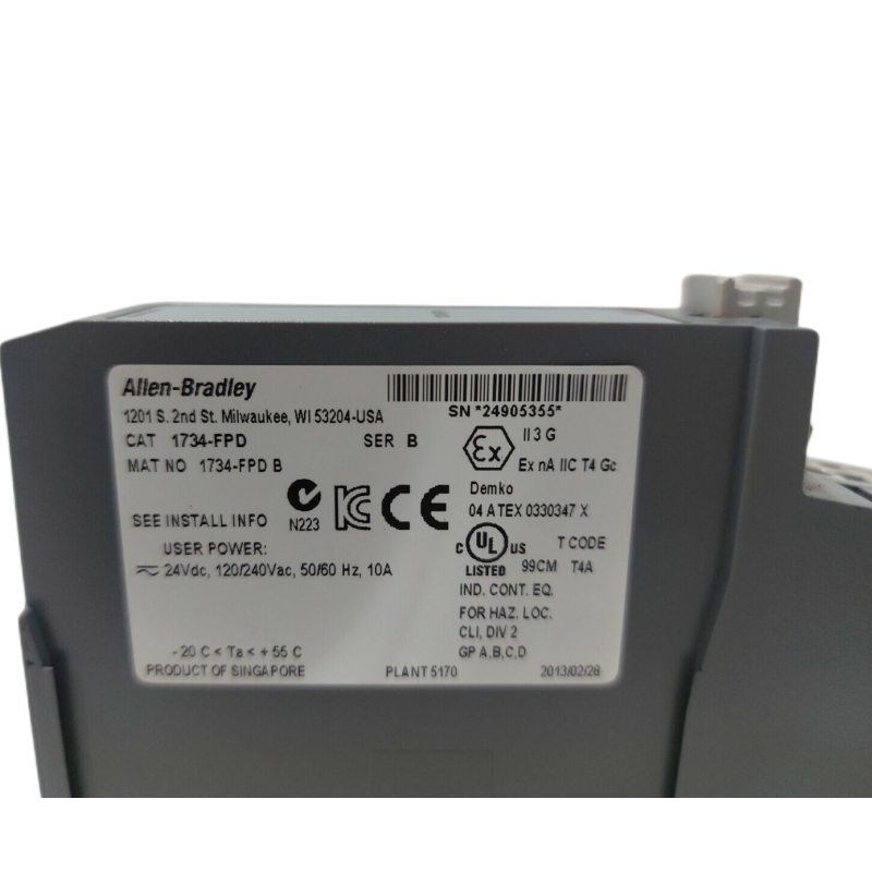 Allen Bradley 1734-FPD Power Module