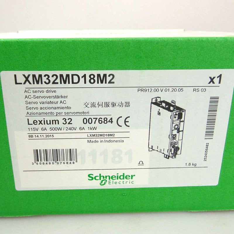 Schneider Electric LXM32MD18M2 Lexium 32 Servo Drive