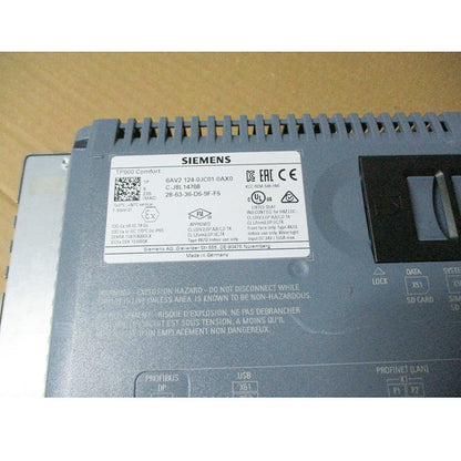 SIEMENS 6AV2124-0JC01-0AX0 Touch Screen