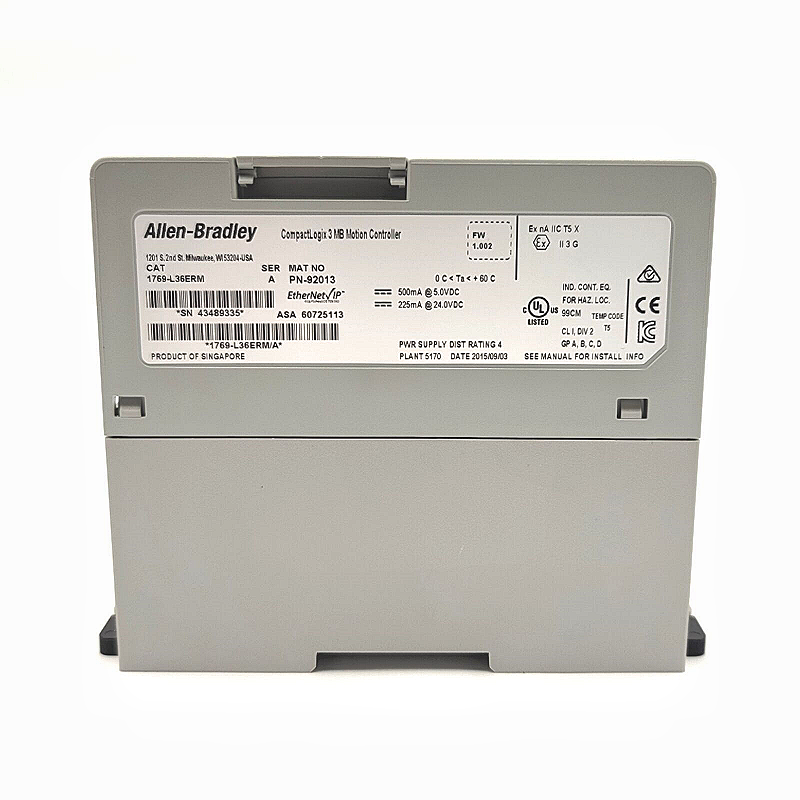 Allen Bradley  1769-L36ERM CompactLogix controller