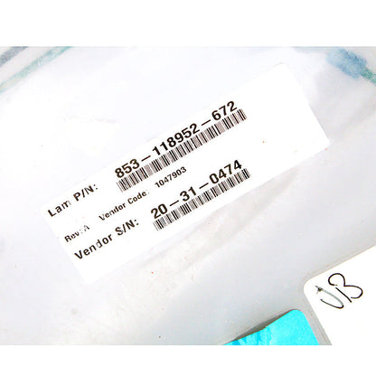 Lam Research 853-118952-672 Semiconductor Line