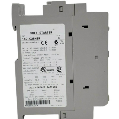 Allen Bradley 150-C25NBR Soft Starter
