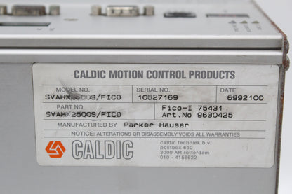 Parker SVAHX2500S/FICO  SVAHX2500/FICO Servo Drive