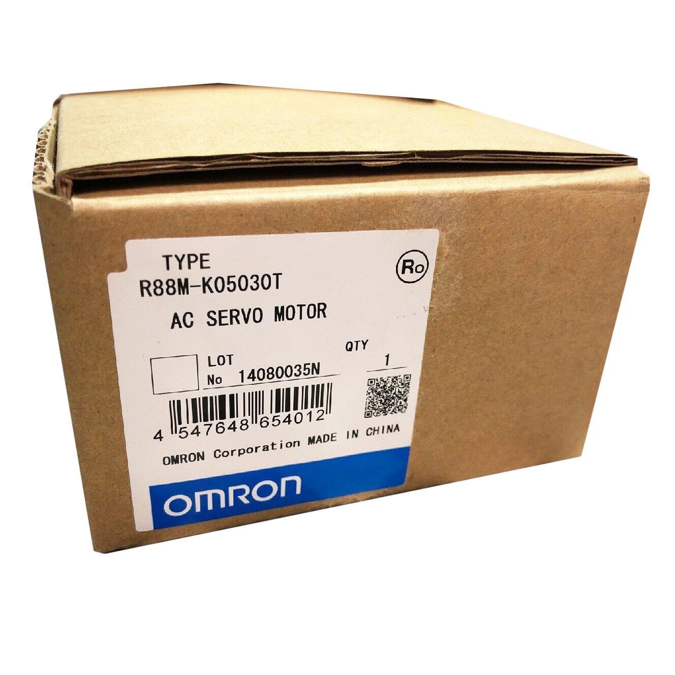 New Original Omron AC Servo Motor 0.05KW R88M-K05030T - Pulingma Automation