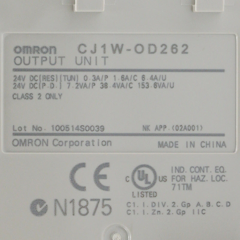 Omron CJ1W-OD262 PLC Module