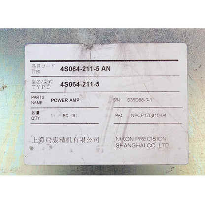 Yaskawa CLSR-64-N2CD-1 4S064-211-5 Semiconductor Controller