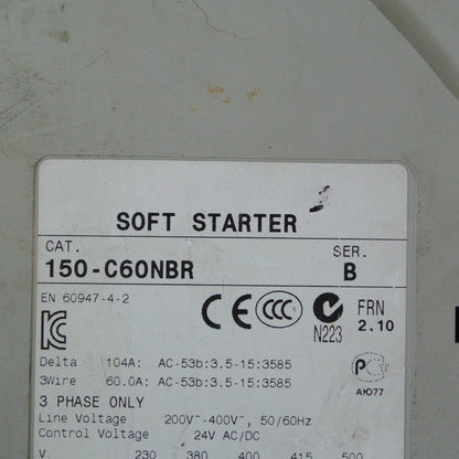 Allen Bradley 150-C60NBR Soft Starter