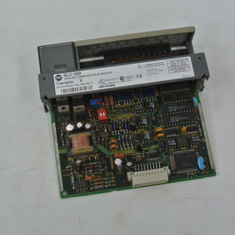 Allen Bradley 1746-NIO4I A Analog Combination I/O Module