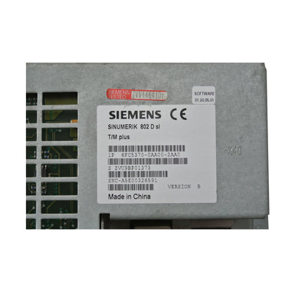 Siemens 802D Operation Panel 6FC5370-0AA00-2AA0 6FC5 370-0AA00-2AA0 Used In Good Condition - Pulingma Automation