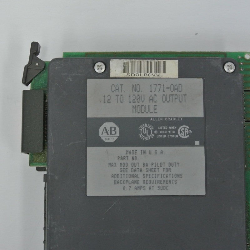 Allen Bradley 1771-OAD AC Output Module