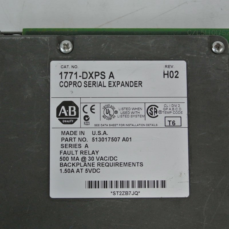 Allen Bradley 1771-DXPS A Copro Serial Expander Module