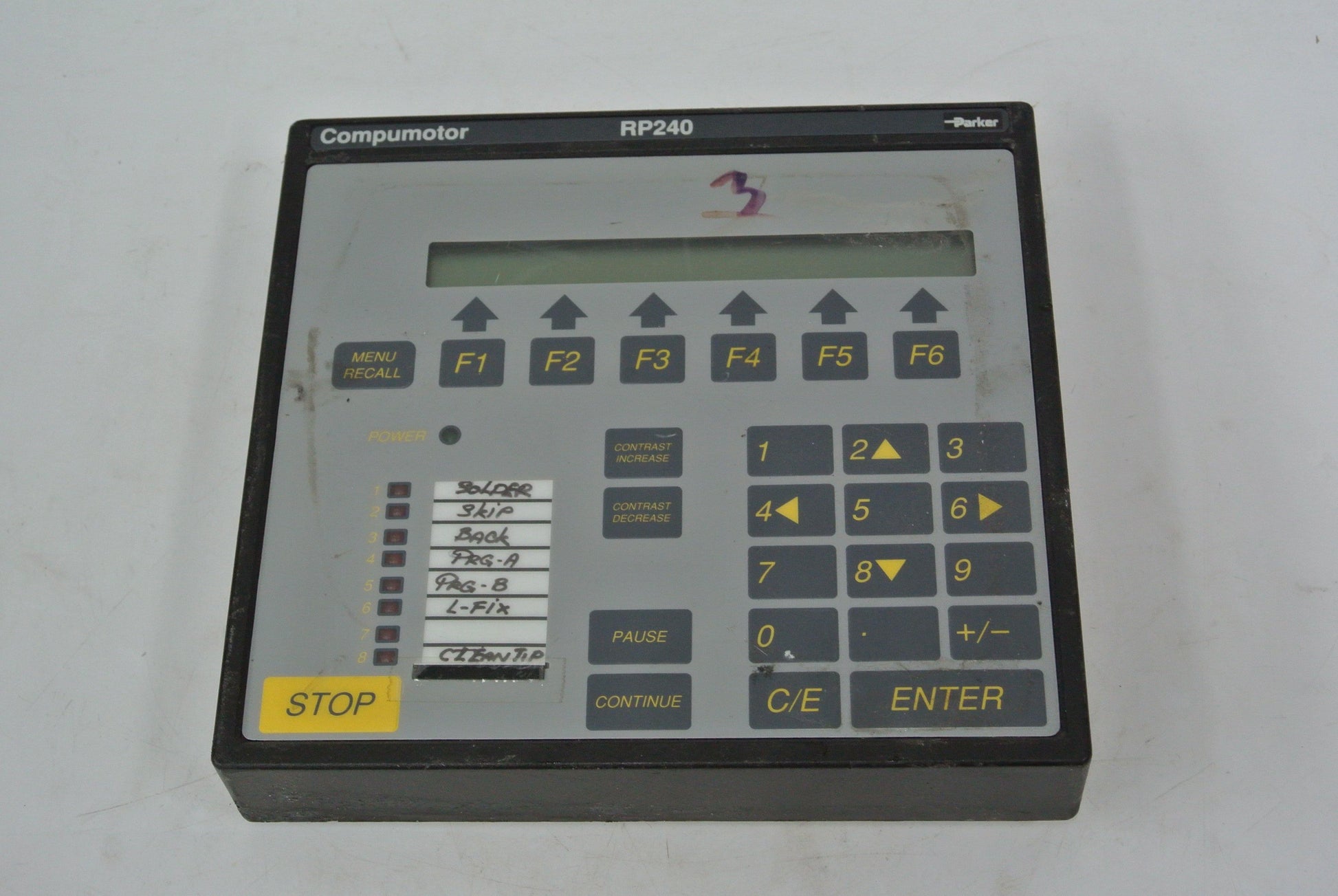 Parker RP240 Operator Interface Panel - Pulingma Automation