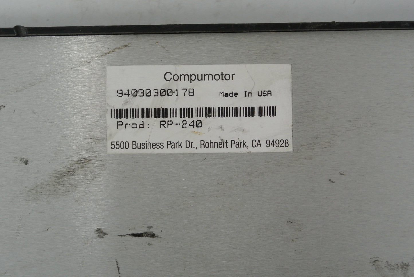 Parker RP240 Operator Interface Panel - Pulingma Automation