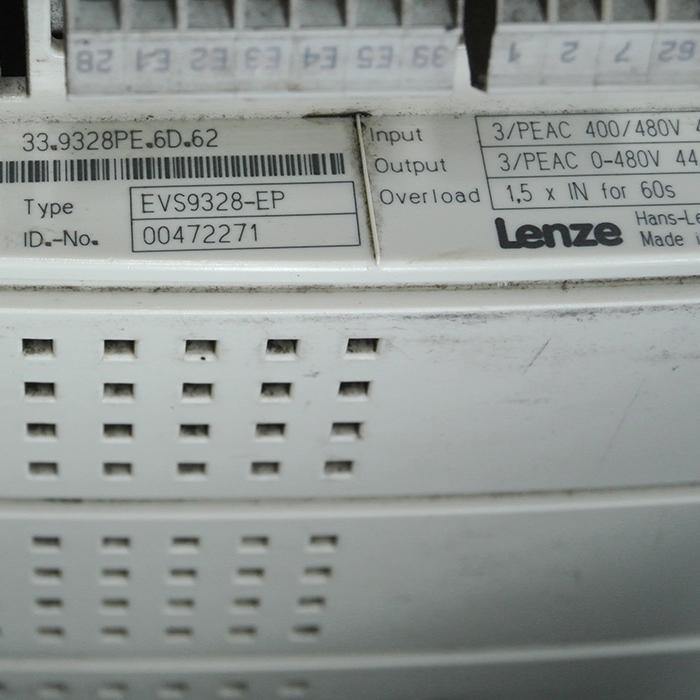 Lenze EVS9328-EP Inverter Input 400-480V - Pulingma Automation