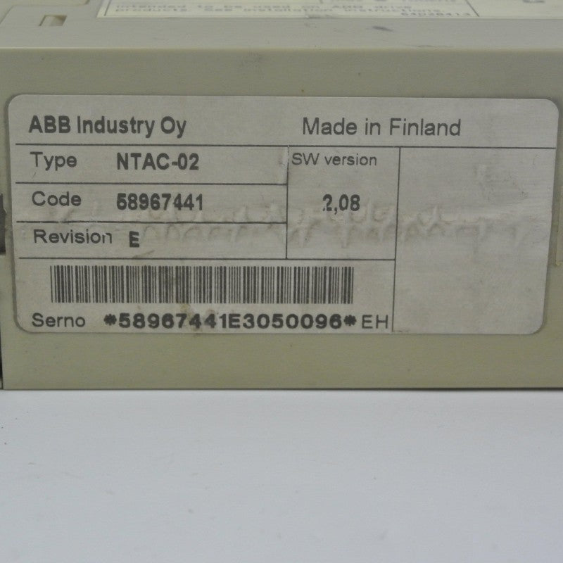 ABB NTAC-02 Inverter Communication Adapter  PPCS BRANCHING UNIT 4 CH 64011821D - Pulingma Automation