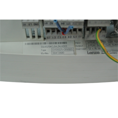 Lenze EVS9325-CKV003 Servo Drive Input 400/480V