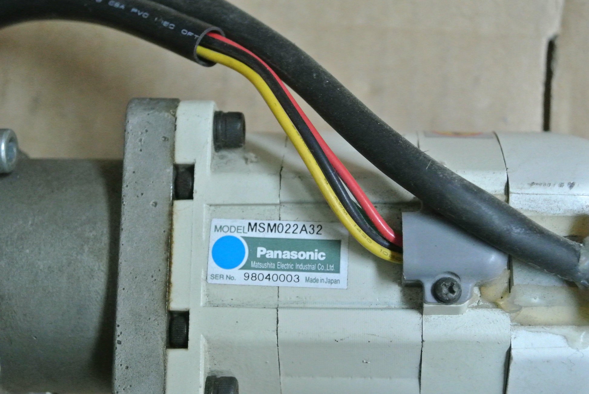 Panasonic MSM022A32 Servo Motor - Pulingma Automation