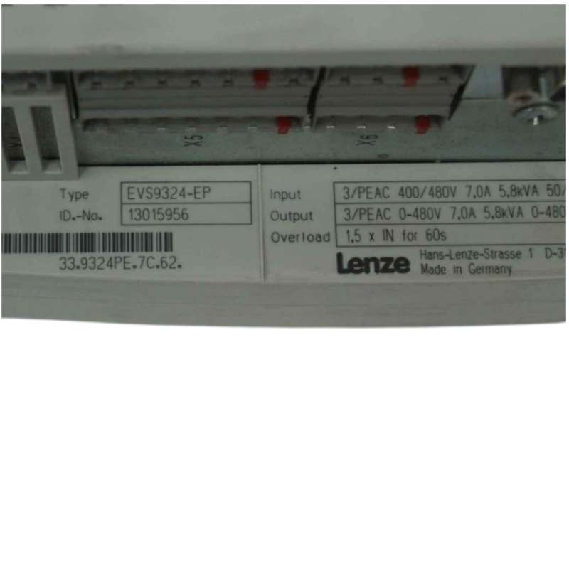 Lenze EVS9324-EP Inverter Input 400/480V