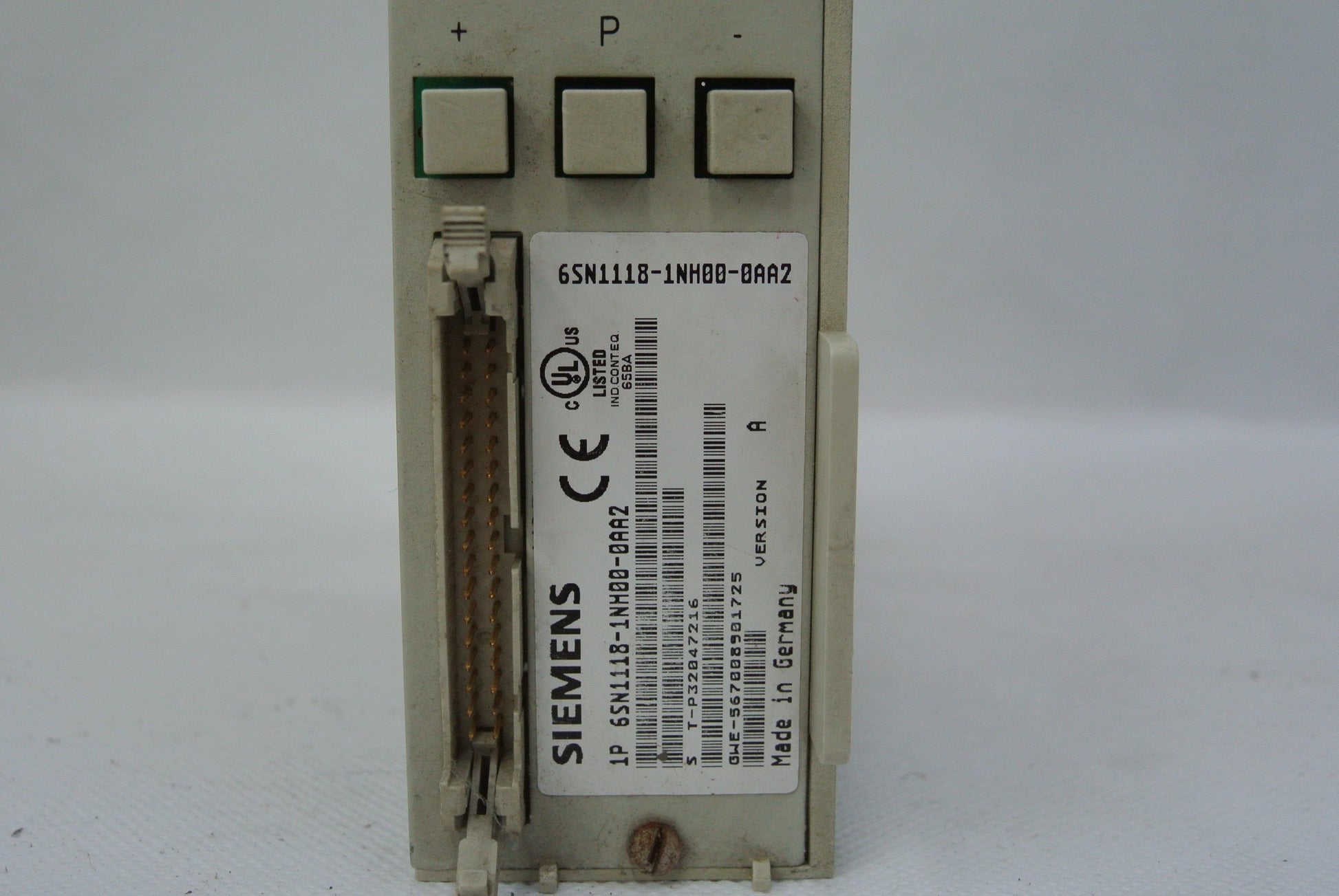 SIEMENS 6SN1118-1NH00-0AA2 Control Unit Version A - Pulingma Automation