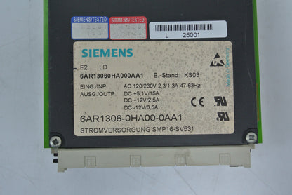 Siemens 6AR1306-0HA00-0AA1 Power Supply Module - Pulingma Automation