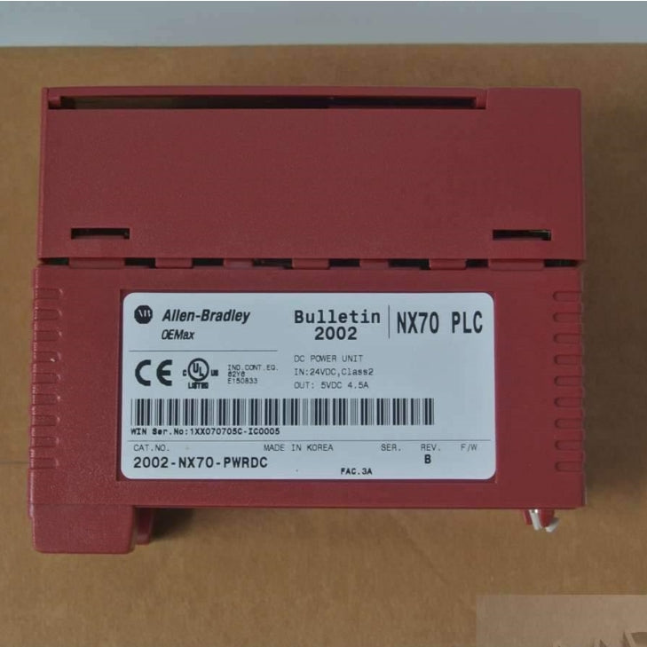 Allen Bradley 2002-NX70-PWRDC OEMax PLC REV.B