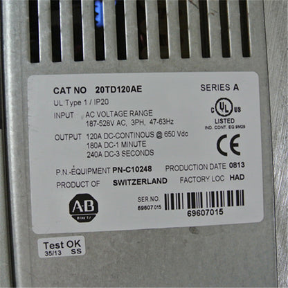 Allen-Bradley 20TD120AE Inverter