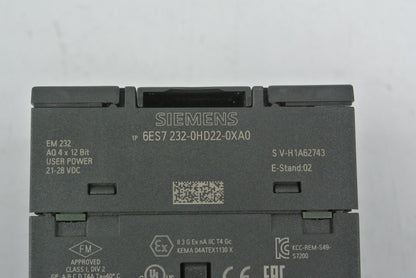 Siemens 6ES7232-0HD22-0XA0 Analog Output Module - Pulingma Automation