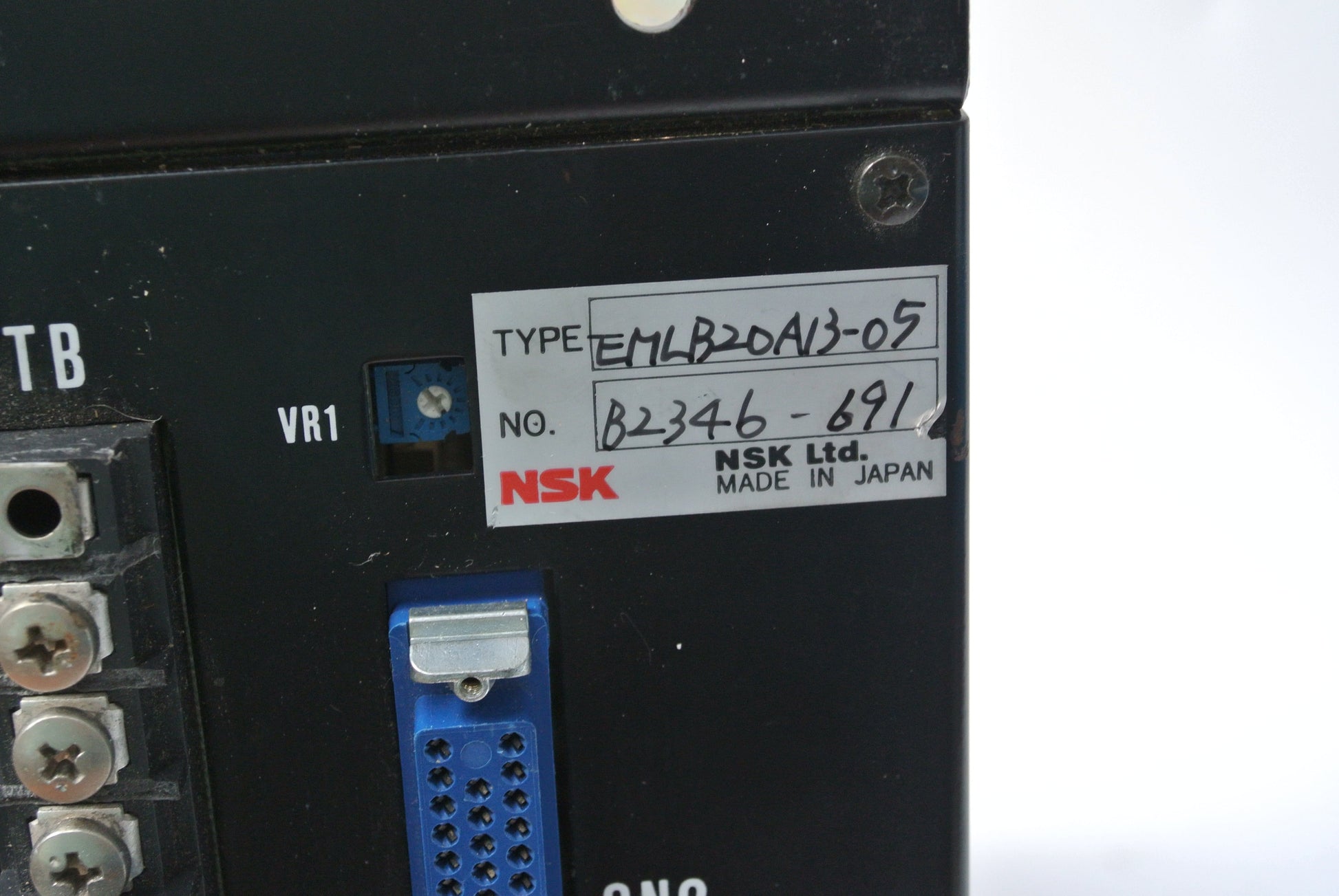 NSK EMLB20A13-05 Servo Drive Series B2346-691 - Pulingma Automation