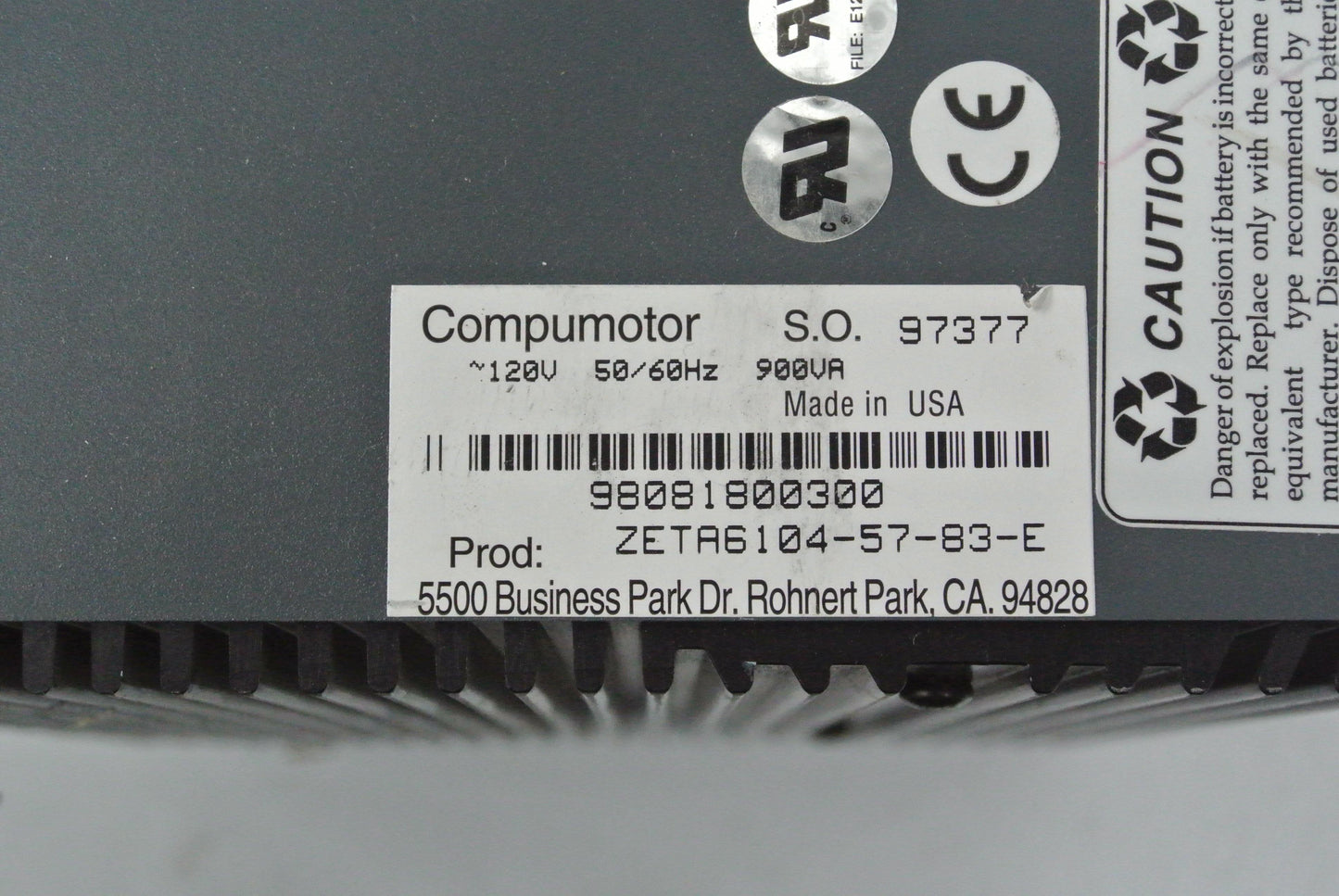 Parker ZETA6104-57-83-E Servo Drive 120V 50/60Hz - Pulingma Automation