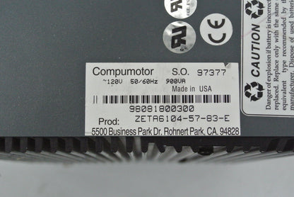 Parker ZETA6104-57-83-E Servo Drive 120V 50/60Hz - Pulingma Automation