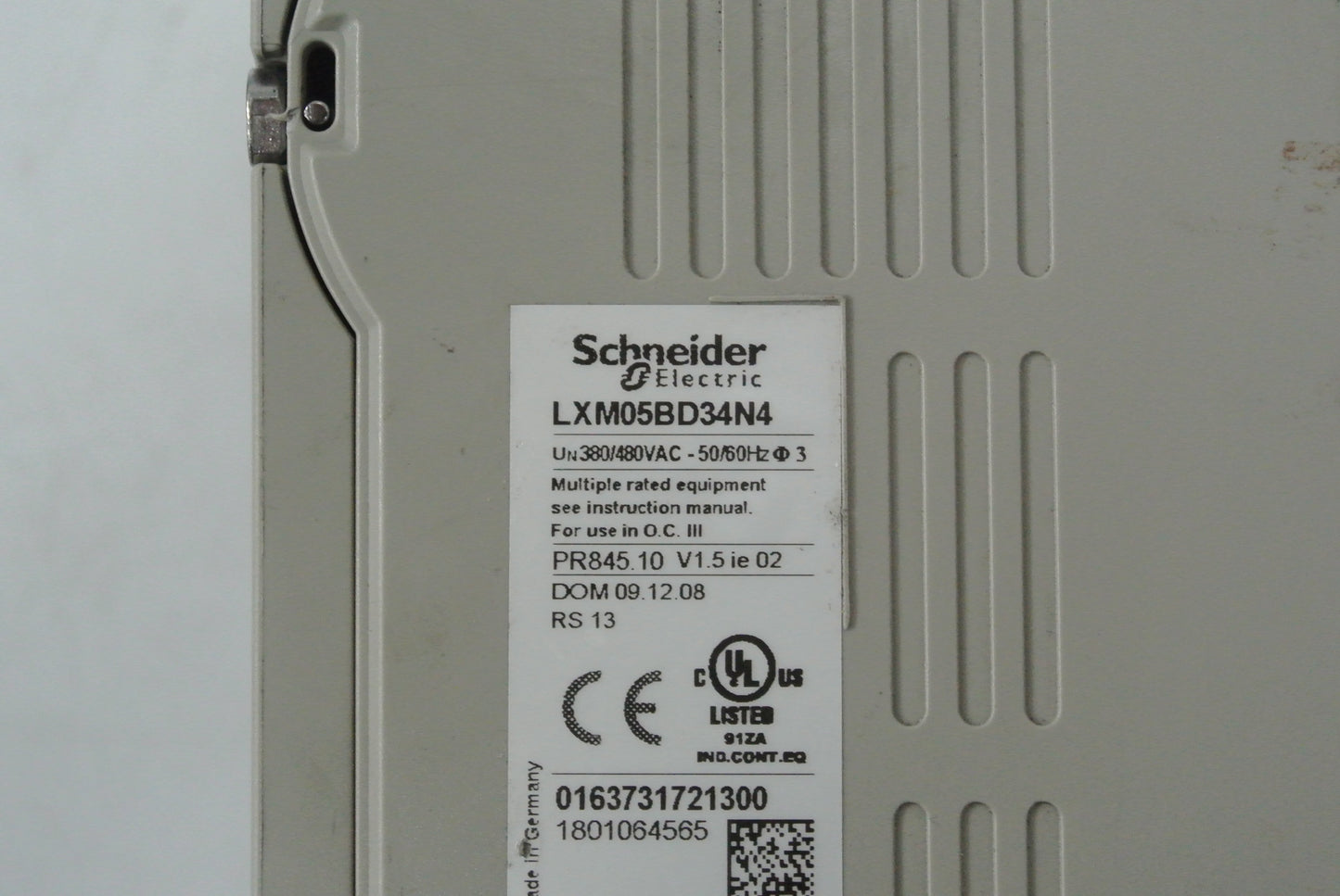 Schneider LXM05BD34N4 Servo Drive Inverter 380/480VAC 50/60Hz - Pulingma Automation