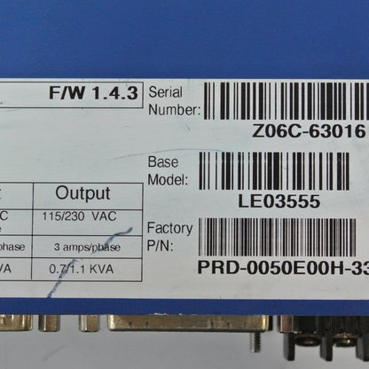 Kollmorgen LE03555 Servo Drive