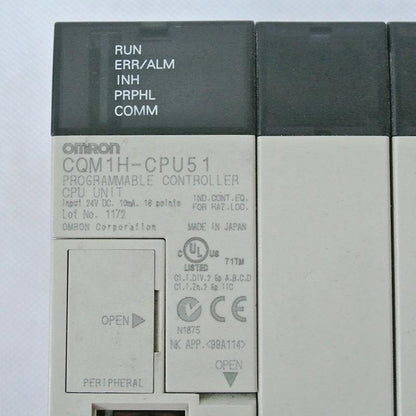 Omron CQM1H-CPU51 Programmable Controller CPU Module - Pulingma Automation