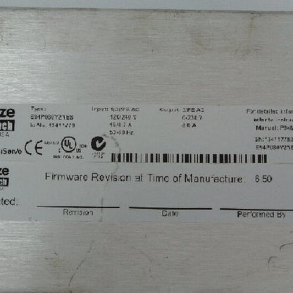 Lenze E94P080Y2NES Driver