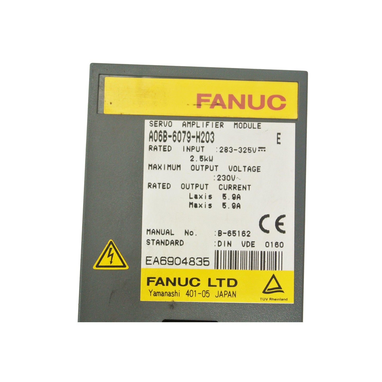 FANUC Servo Drive A06B-6079-H203 Used In Good Condition - Pulingma Automation